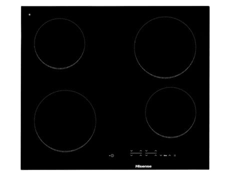 Placa de Vitrocerámica HISENSE E6431CB (Eléctrica - 59.5 cm - Negro)
