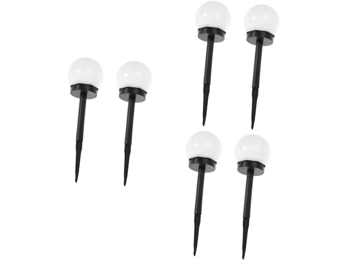 Luces Solares Impermeables Para Jardín (paquete De 6)