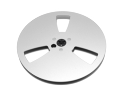 Carrete De Cinta De Audio Vacío De Aleación De Aluminio De 7 Pulgadas Y 1/4 De Pulgada Con 3 Orificios, Universal