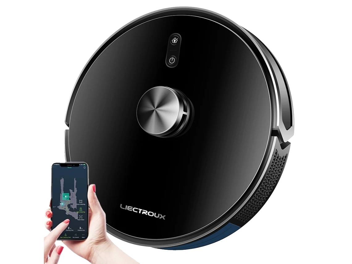 Aspiradora robada para pisos, 6500 Pa de succión, Smart Navigator, Liectroux X6 OEM