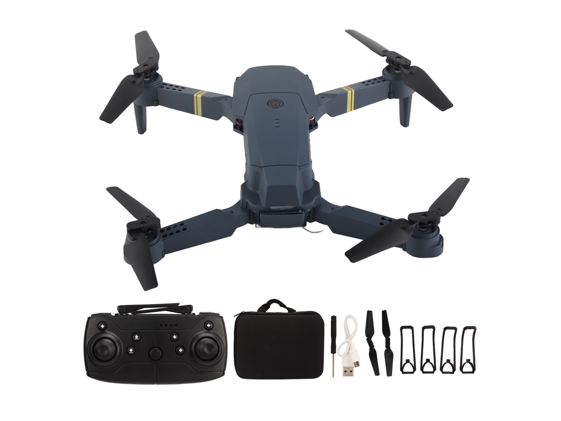Dron Plegable Rc E58 Con Cámara 480p, Fotografía Aérea, Altitud Constante, Para Adultos Y Niños.