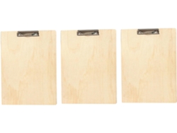 Portapapeles Ergonómicos De Madera, 3 Piezas, Portátiles Y Ligeros Para Arte Al Aire Libre.
