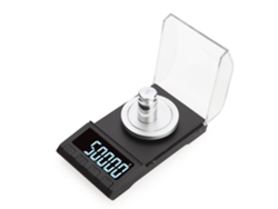 Báscula De Miligramos Digital De Alta Precisión Premium De 50 Gx 0,001 Gramos Incluye Pinzas Pesas De Calibración SIURN
