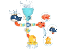 VVJIJILLY Brinquedo Interativo Multicolorido Para Bebês, Brinquedos De Banho Para Crianças De 1 A 5 Anos. Meninos E Meninas Desenvolvem Habilidades Motoras Com