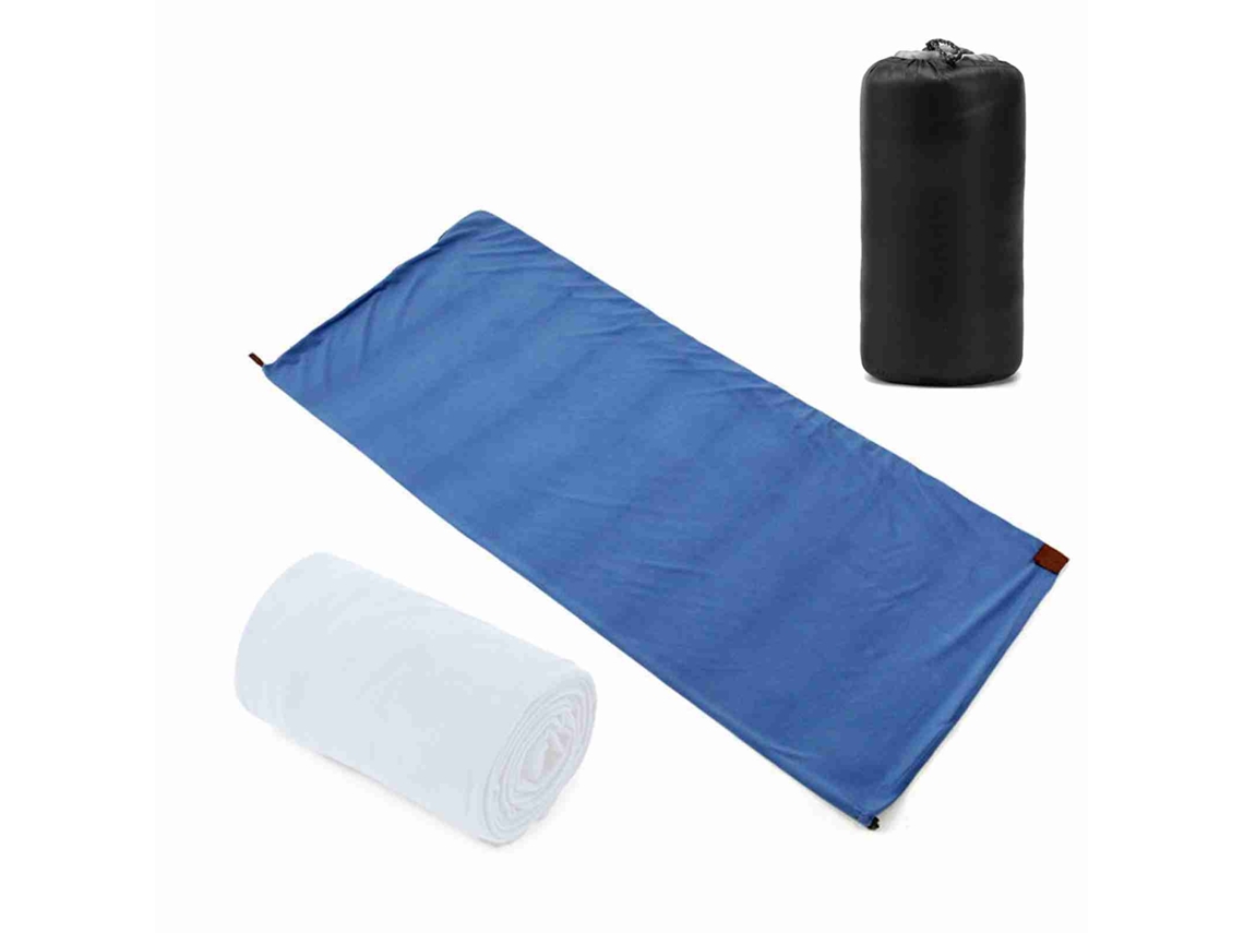 Saco De Dormir Ligero Y Portátil De Forro Polar Para Acampar, Viajar, Hacer Senderismo Y Para Uso En Exteriores En Situaciones De Emergencia.