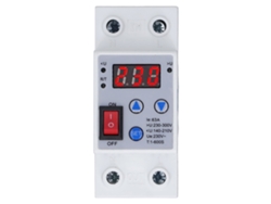 Protector De Voltaje Con Pantalla Digital Ajustable Y Reinicio Automático, 230 V