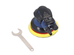 Almohadilla De Lijado Neumática Aleatoria Mini Profesional De 5 Pulgadas Para Pulido De Automóviles Y Metales.