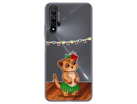 Carcasa Huawei Nova 5T / Honor 20 TUMUNDOSMARTPHONE Dibujos Transparente Multicolor