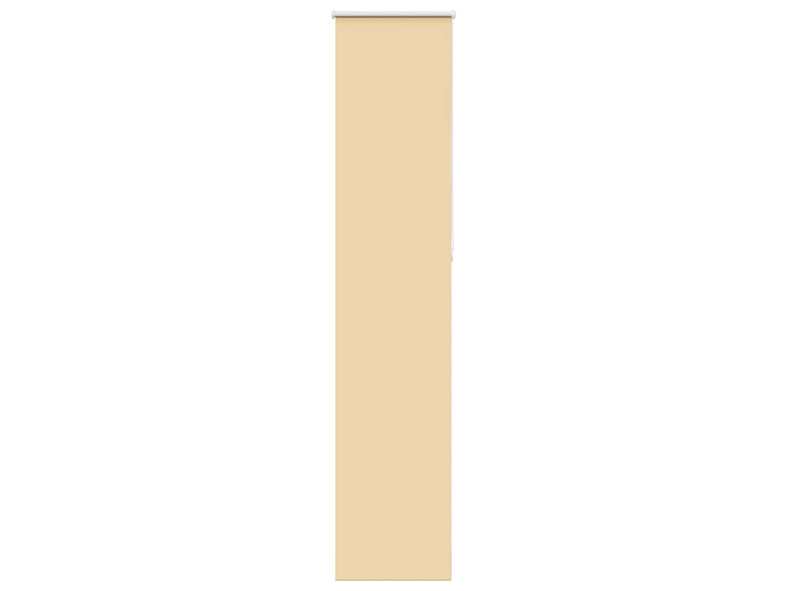 Maison Exclusive - Estor Enrollable Opaco Beige 40x230 Cm Tela Ancho 35,7 Cm