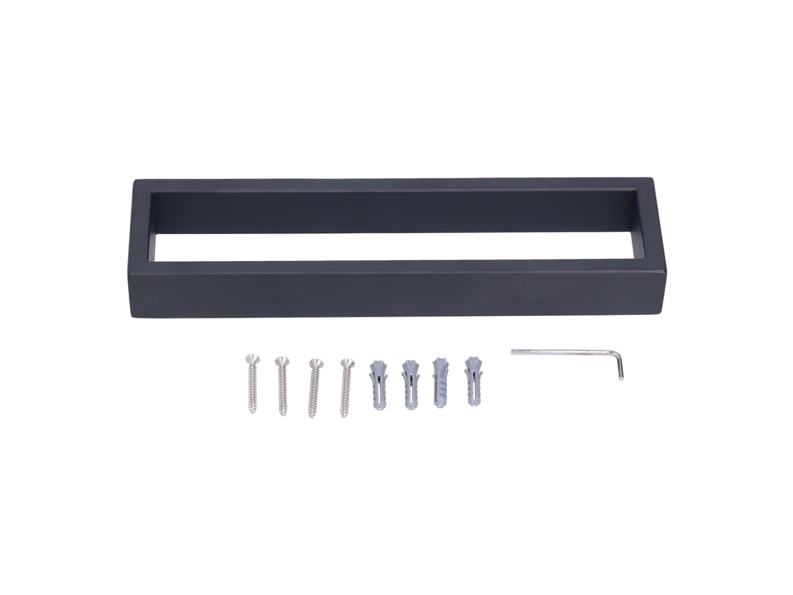 Toallero de acero inoxidable para pared, estilo europeo simple