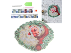 Kit De Bricolaje De Pintura Navideña Con Diamantes De Imitación 5d, Tablero De Pc Decorativo Autoadhesivo Para El Hogar.