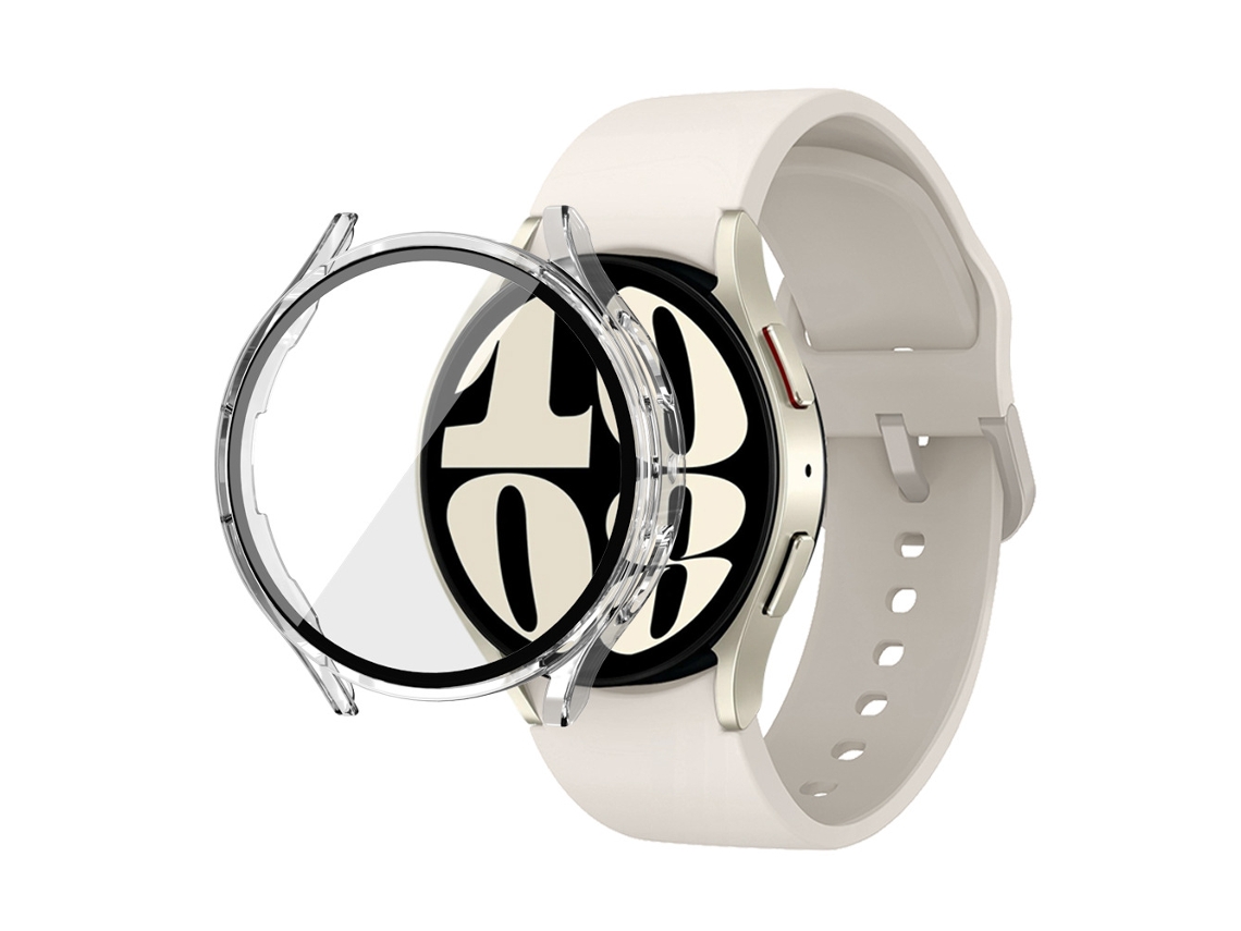 Funda Para Samsung Galaxy Watch 7 40 Mm Funda Protector Para Pc (transparente) Gertiz