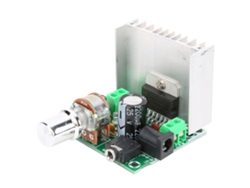 Placa De Amplificador De Audio Digital Tda7297 De 15wx2 Canales Dual Dc 12-18v
