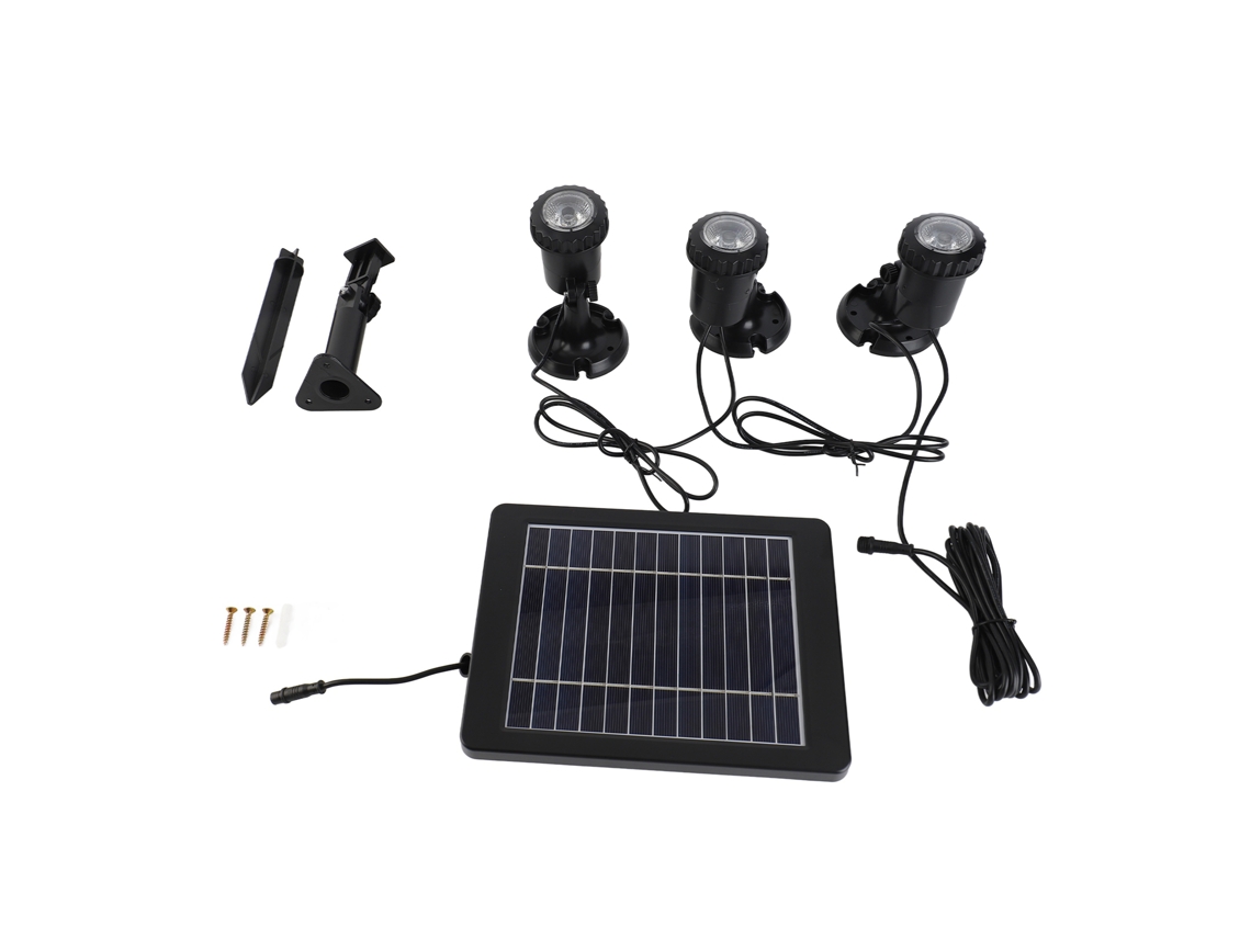 Lámpara Solar De Jardín, Resistente Al Agua, Led De 2200 Mah, Para Paisajismo, Caminos, Piscinas Y Uso En Exteriores.