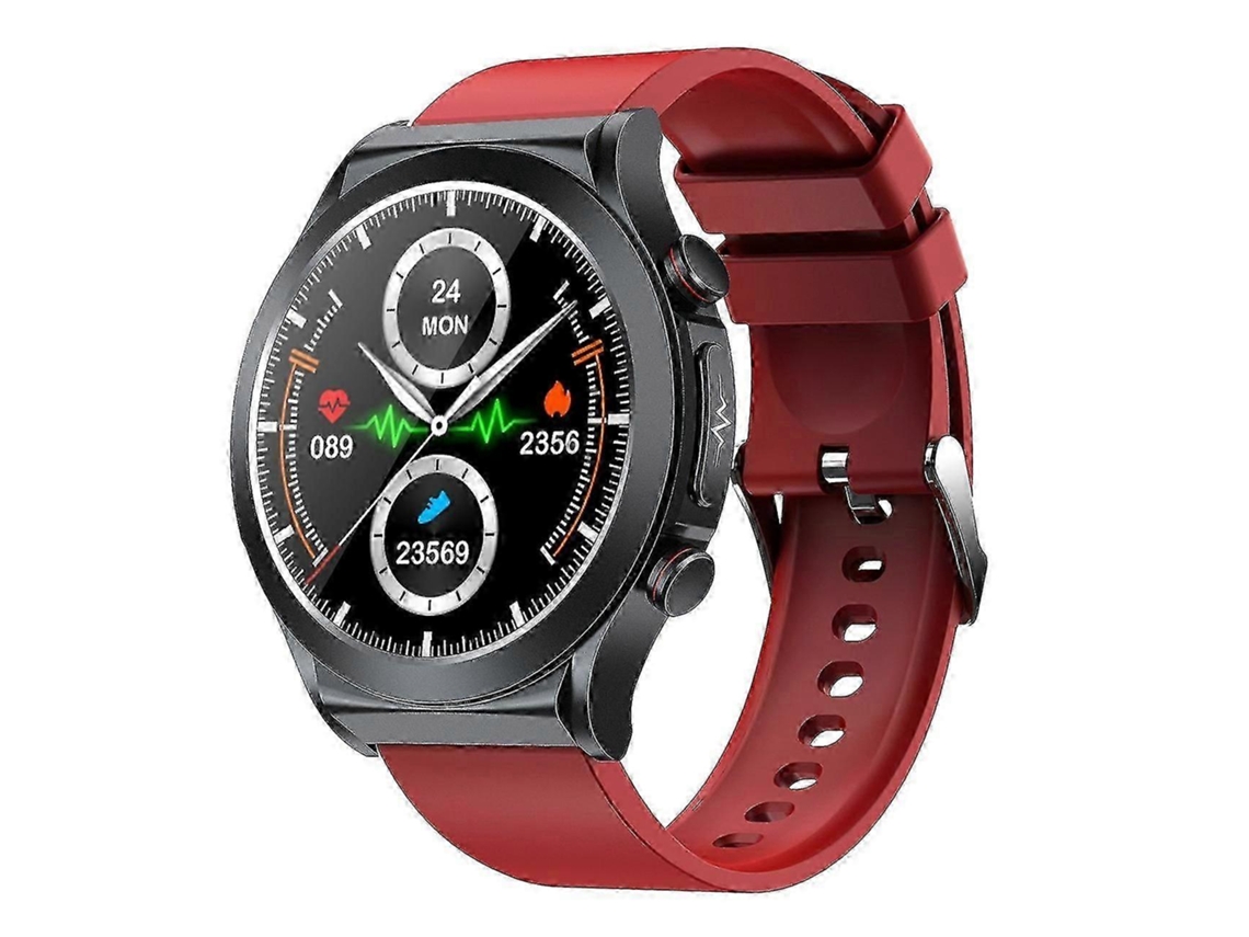 Reloj inteligente deportivo Tk21p de 1,39 pulgadas con ECG, frecuencia cardíaca, fisioterapia y monitor de glucosa en sangre Ly Ebike