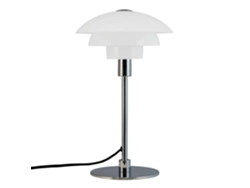 Lámpara de mesa Morph D21 de vidrio opalino DYBERG LARSEN
