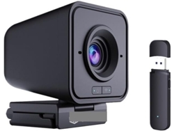 Cámara Web Inalámbrica 1080p Con Micrófono, 2,4 Ghz, Para Videollamadas En Streaming.