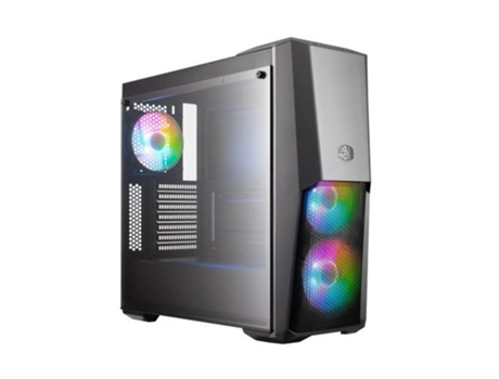Caja PC COOLER-MASTER NA (ATX Mid Tower - Negro)