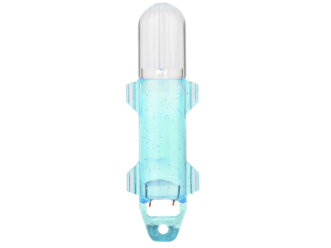 Isca De Pesca Led Subaquática Impermeável Mini Lure Luz Piscante Atraente Azul Para E Salgada