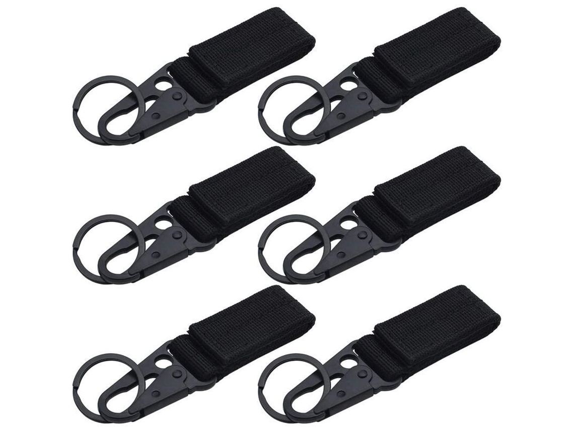 6 Rifles Multifuncionales Con 6 Anillas Para Acampar, Andar En Bicicleta, Hacer Senderismo Y Actividades Al Aire Libre.