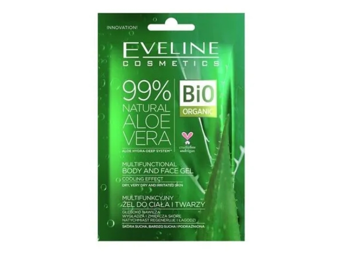 Gel de aloe vera Eveline 99% hidratación, 20 ml Eveline Cosmetics