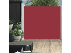 Toldo Exterior | Toldo Parasol | Toldo Lateral Retráctil De Jardín Rojo 170x300 Cm Wsd751604