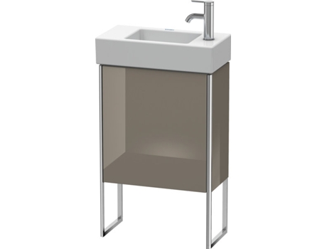 DURAVIT XSquare Vanity unit vertical 48.4x24.0 cm, 1 puerta, colgado a la izquierda, 1 estante de vidrio, para el lavabo Vero Air 072450