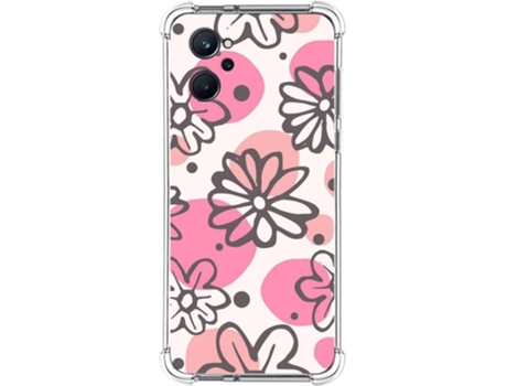 Carcasa Realme 9i TUMUNDOSMARTPHONE Dibujos Antigolpes Flores 09 Multicolor
