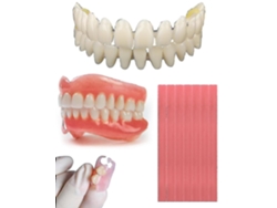 Kit DIY prótesis dentales . Sencillo reparación diente perdido. Práctico para casa.