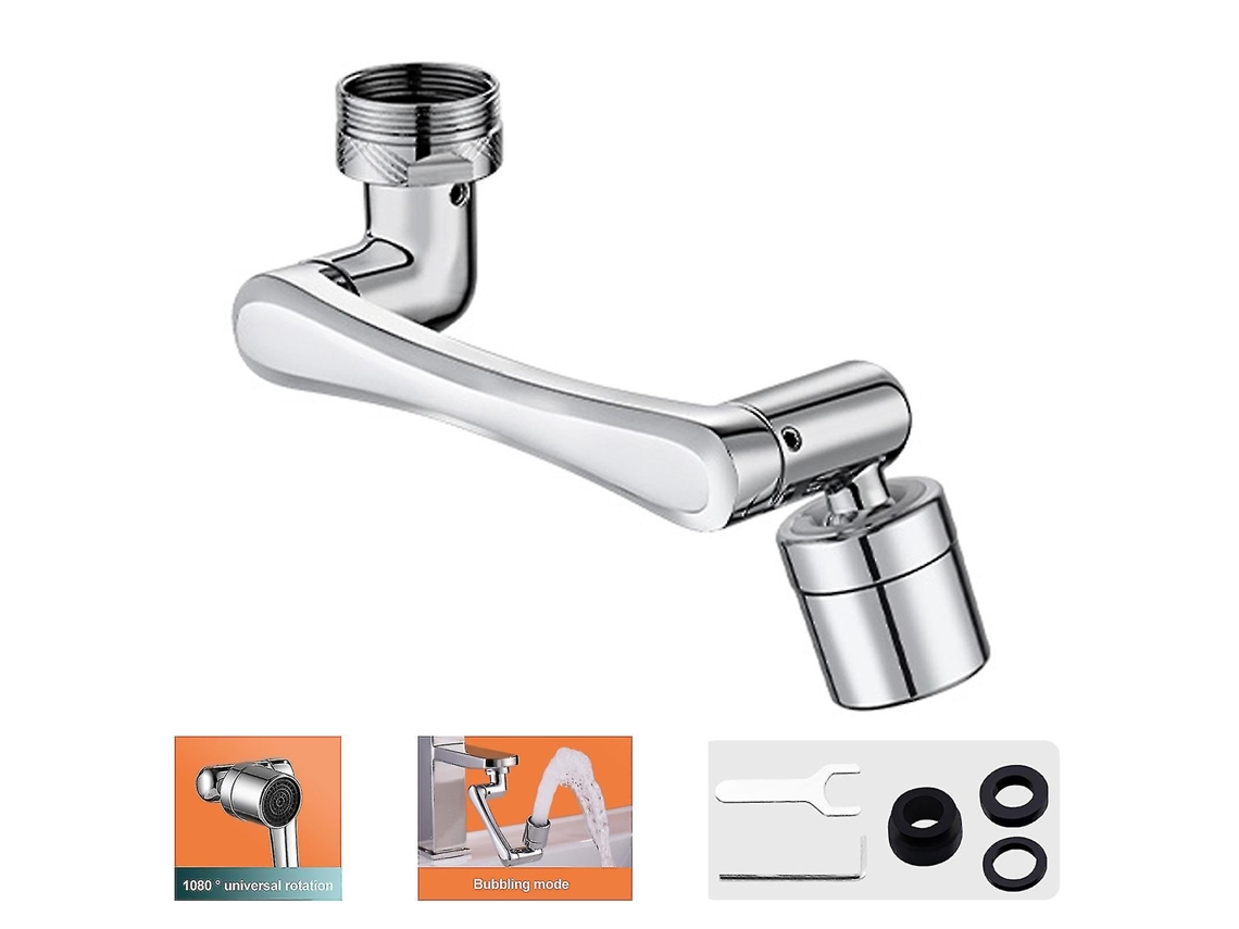 Extensor De Grifo Rotatorio Universal Con Brazo Robótico Boquilla De Agua Adaptador De Grifo