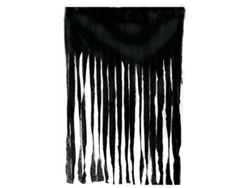 Accesorio GUIRCA Cortina Negra Decorativa 100X200 Cm