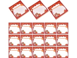 30 Libretas Con Diseños Kawaii Para El Año Nuevo Con Mensajes Festivos Y Pegatinas.
