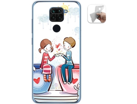 Carcasa Xiaomi Redmi Note 9 TUMUNDOSMARTPHONE Café Multicolor