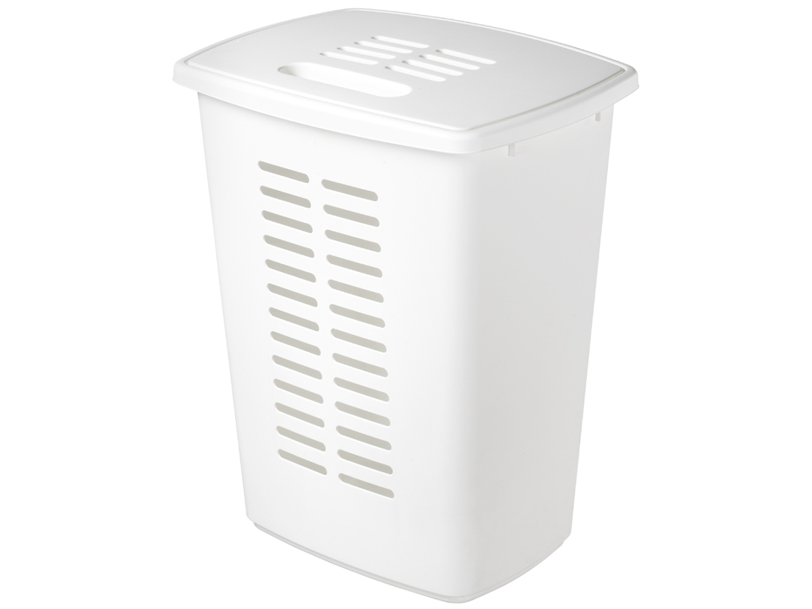 Caja para Ropa Sucia ORTHEX con Tapa 60 Litros Blanca