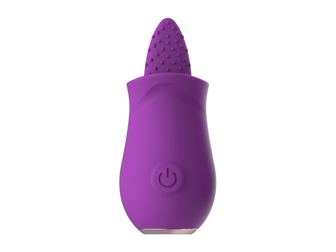 Vibrador De Masaje Para Lamer La Lengua De 10 Frecuencias Para Mujeres (prpura)