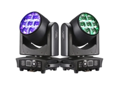 Foco de lavado con haz LED, control DMX, temperatura de color ajustable, 1 unidad, enchufe europeo, OEM