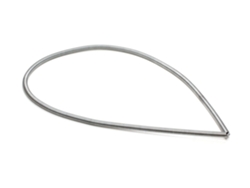 Acero Goma De La Puerta Muelle De La Braçadeira Ø168x5mm Para Lavadora Gsk901un