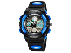 Reloj De Pulsera Analógico De Cuarzo Para Hombre, De Aleación, Con Esfera Redonda Negra.