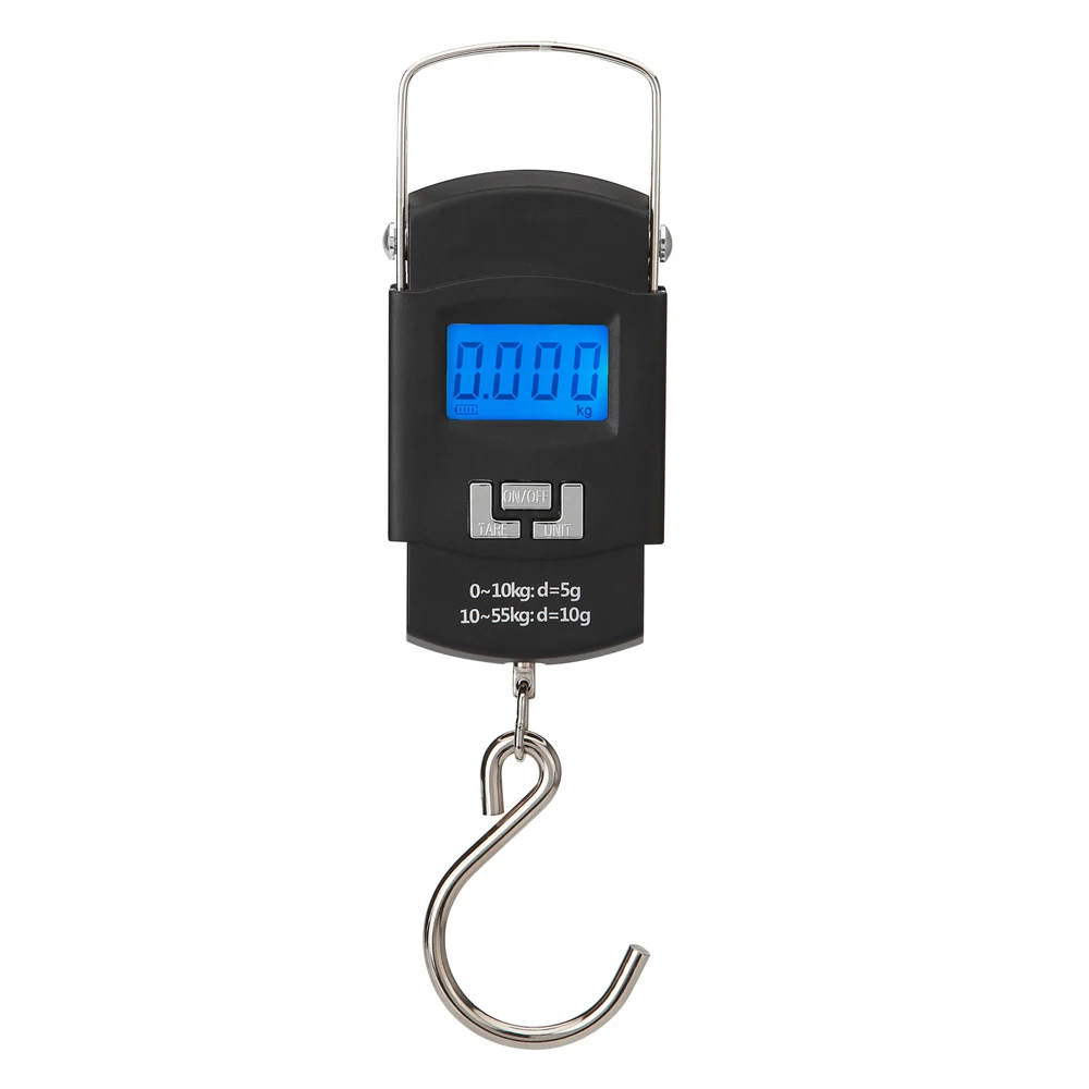Báscula De Grúa Electrónica Recargable, Capacidad Máxima De Pesaje 50 Kg