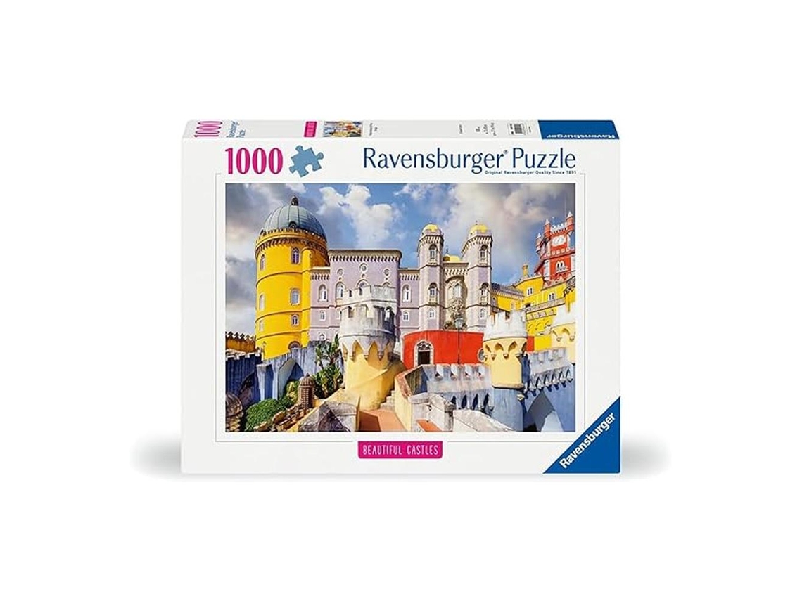 Puzzle Ravensburger Palacio Nacional de Pena Portugal 1000 piezas Hermosos Castillos 12001314 P25ravensburger