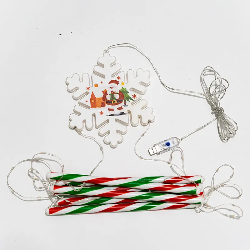 Nuevas luces navideñas, luces decorativas para escalerasvayotoy