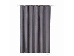 Alfombrilla De Baño Gris Oscuro De 80 Cm X 180 Cm, Impermeable, 100 % Poliéster Suave.