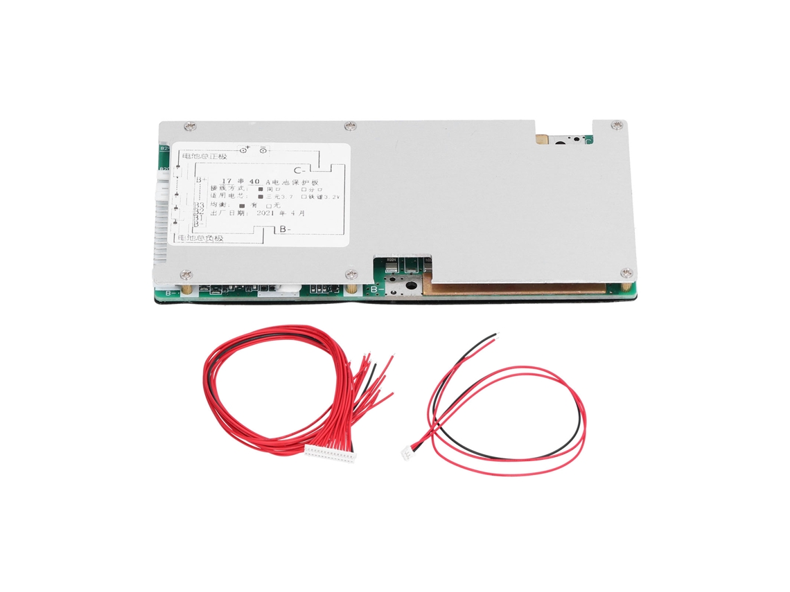 Placa De Protección Bms Para Baterías De Litio De La Serie 17 Con Múltiples Funciones De Protección.