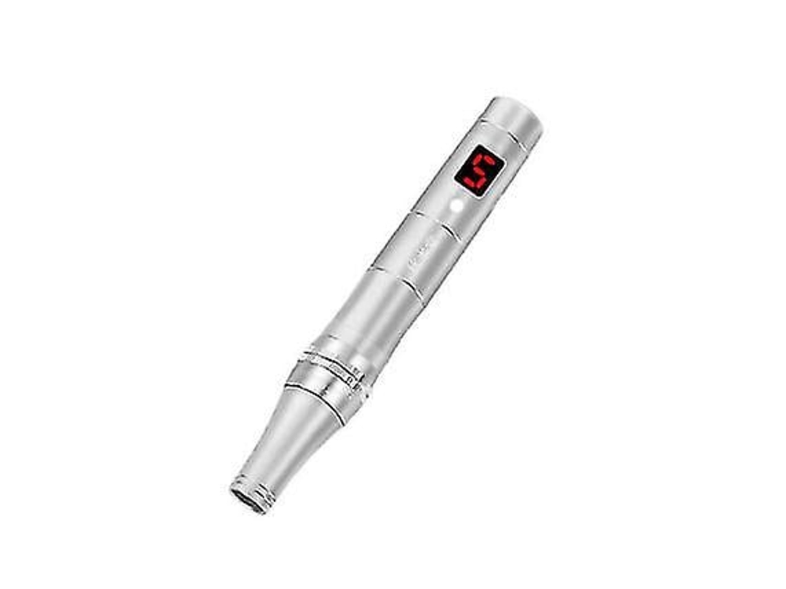 Pluma de microaguja, herramienta eléctrica antienvejecimiento para reparación del cuidado de la pielAUJEZON Silver