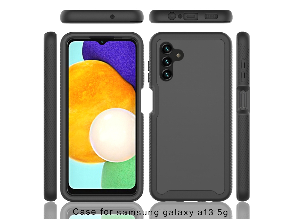 Capa Protetora Para Samsung Galaxy A13 5g Case Hard Pc Tpu Anti-impacto Anti-deslizante