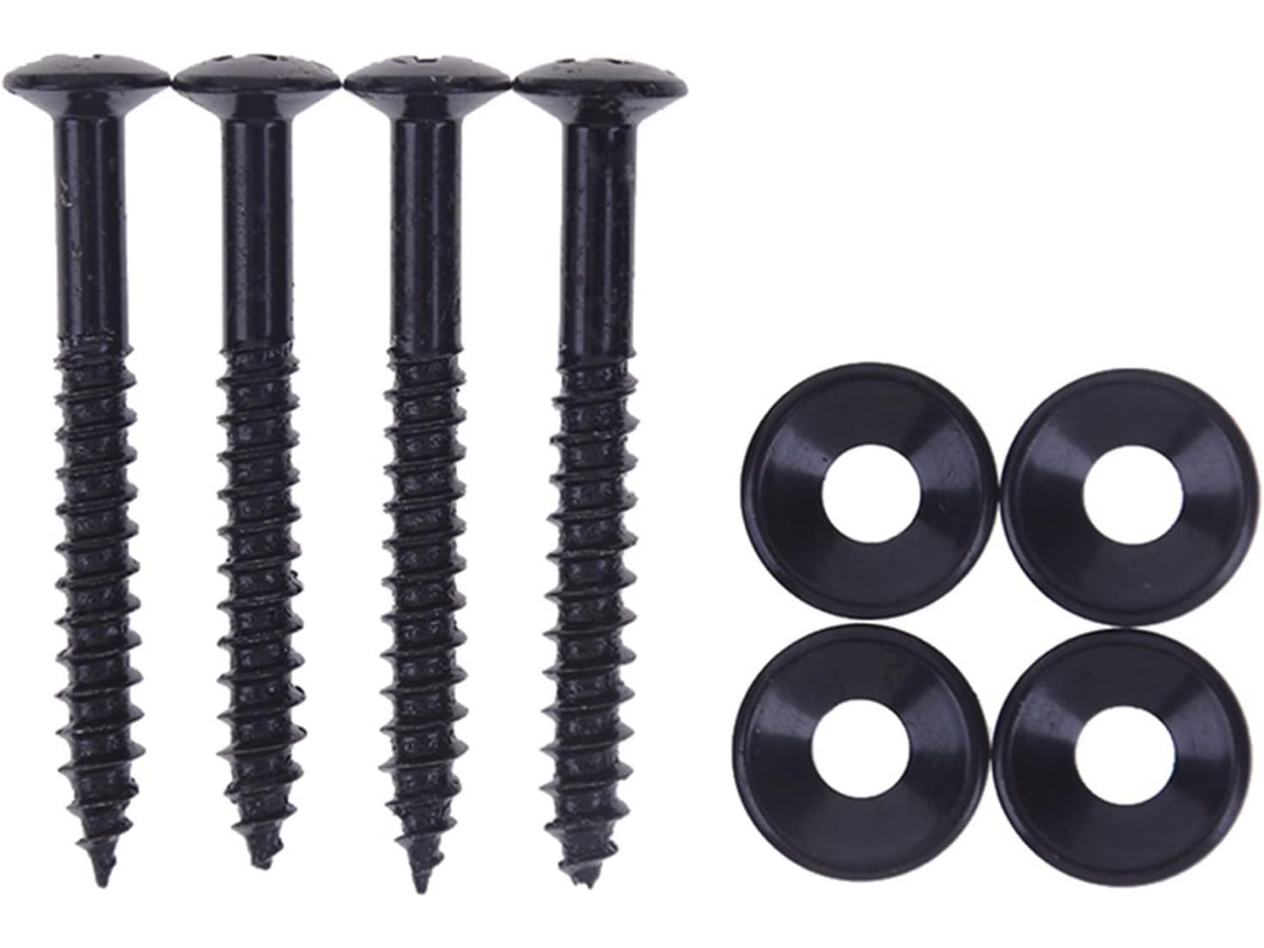 Pcs Kit De Bujes Unión Del Mástil Guitarra Con Tuercas Tornillos Montaje Ferrules Para Bajo Conexión Cuerpo Y El