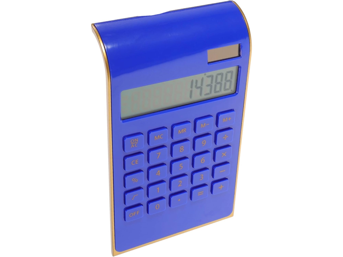 Calculadora solar portátil para oficina y estudio: herramienta práctica y decorativa. Gokoco