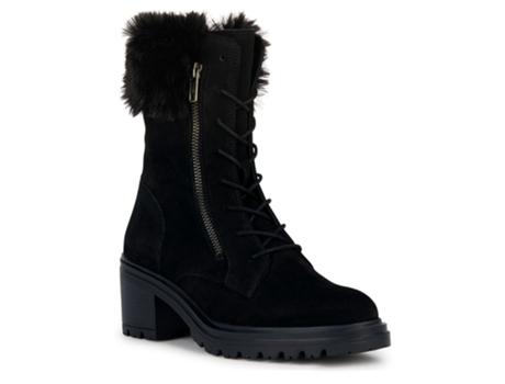 Botines Damiana Negro EU 37 Mujer GEOX
