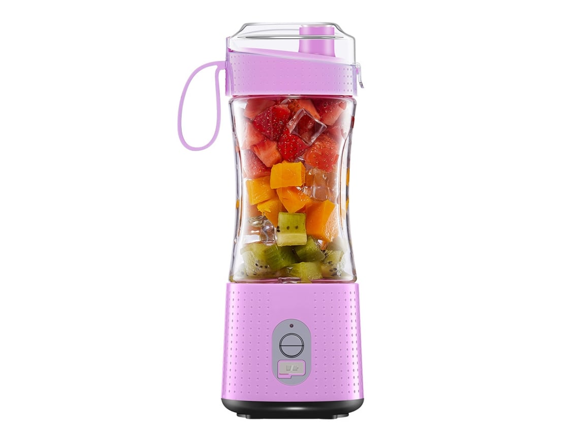 Licuadora Portátil Para Batidos Y Batidos, Exprimidor De Frutas De Tamaño Único Para Taza Mezcladora De Viaje CHRUI Púrpura