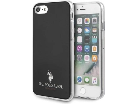 Funda Apple iPhone 7/8/Se 2020 US POLO Original (Negro)